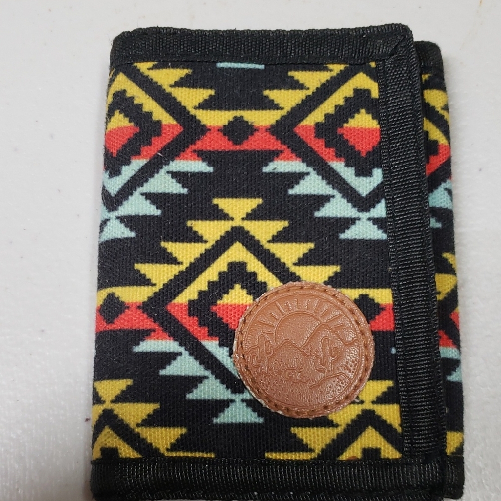 MAD Engine Black and Yellow Patterned Money Clip